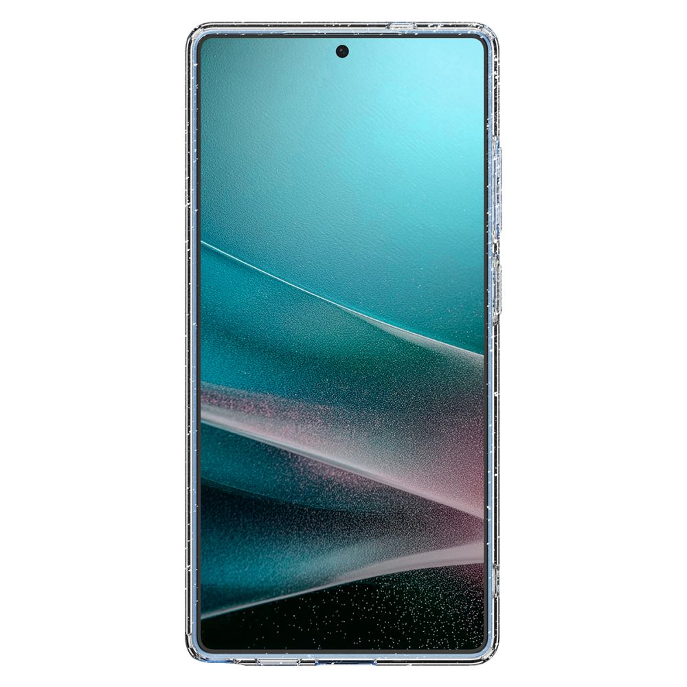 Case for Samsung Galaxy S25 Ultra S938, Spigen, Liquid Crystal Glitter, Transparent ACS08950