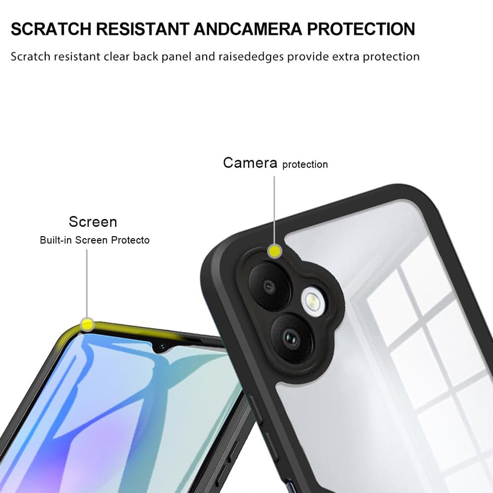 Case for Samsung Galaxy A05 A055, Techsuit, ColorVerse 360, Purple