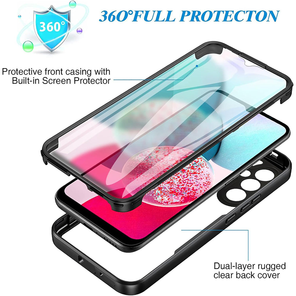 Case for Samsung Galaxy A14 A145 / A14 5G A146, Techsuit, ColorVerse 360, Pink