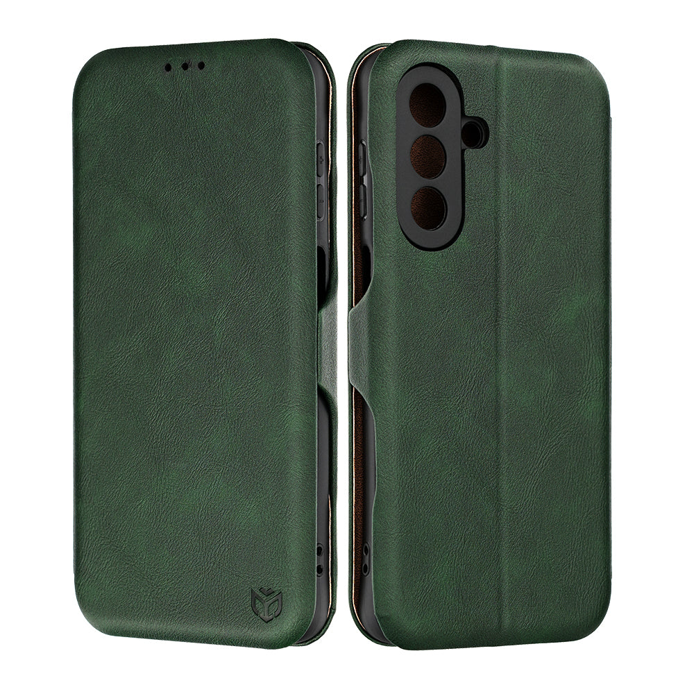 Case for Samsung Galaxy A27 5G, Techsuit, Safe Wallet Plus, Green