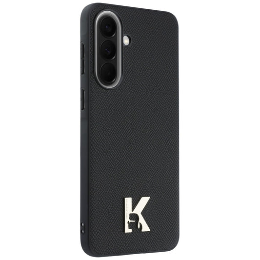 Case for Samsung Galaxy A37 5G, Karl Lagerfeld, Karl Head Logo, Black
