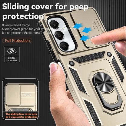 Case for Samsung Galaxy A52s 5G A528 / A52 5G A526 / A52 A525, Techsuit, CamShield, Gold