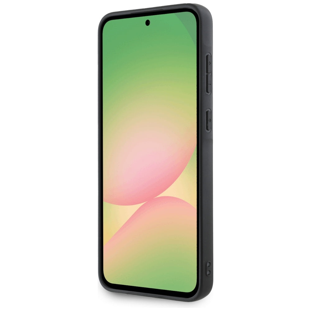 Case for Samsung Galaxy A56 A566, Guess, 4G Big Logo, Black