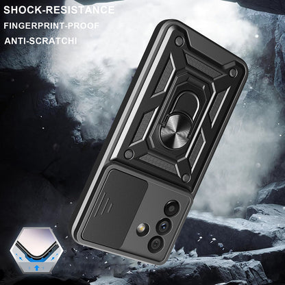 Case for Samsung Galaxy A56 A566, Techsuit, CamShield, Black