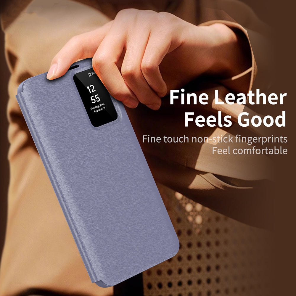 Case for Samsung Galaxy A56 A566, Techsuit, SmartView, Purple