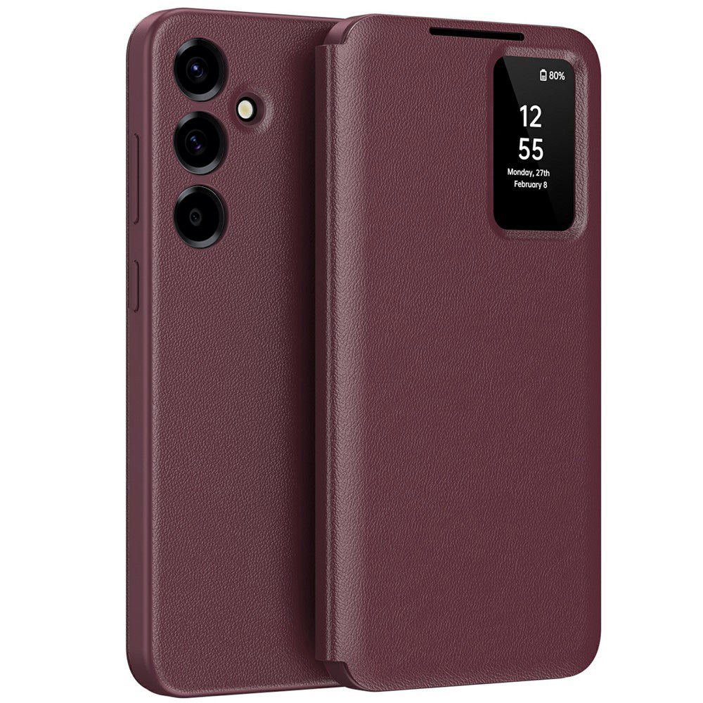 Case for Samsung Galaxy A57 5G, Techsuit, SmartView, Red
