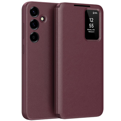 Case for Samsung Galaxy A57 5G, Techsuit, SmartView, Red