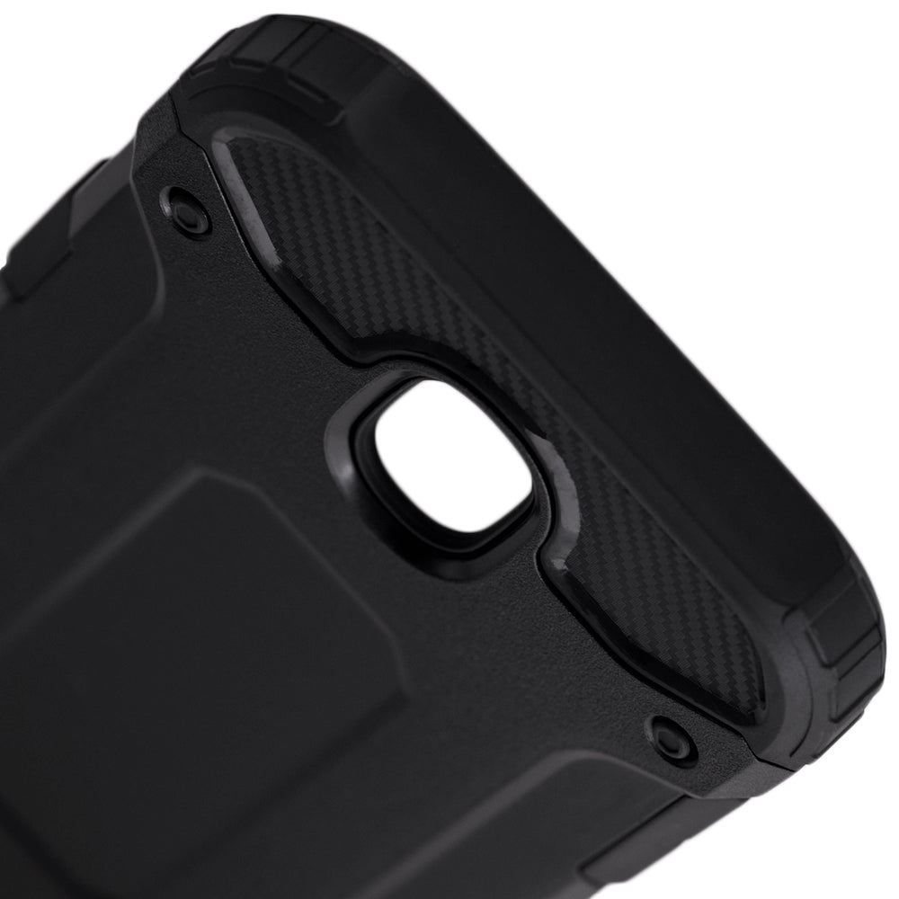 Case for Samsung Galaxy J5 (2017) J530, Techsuit, Hybrid Armor, Black