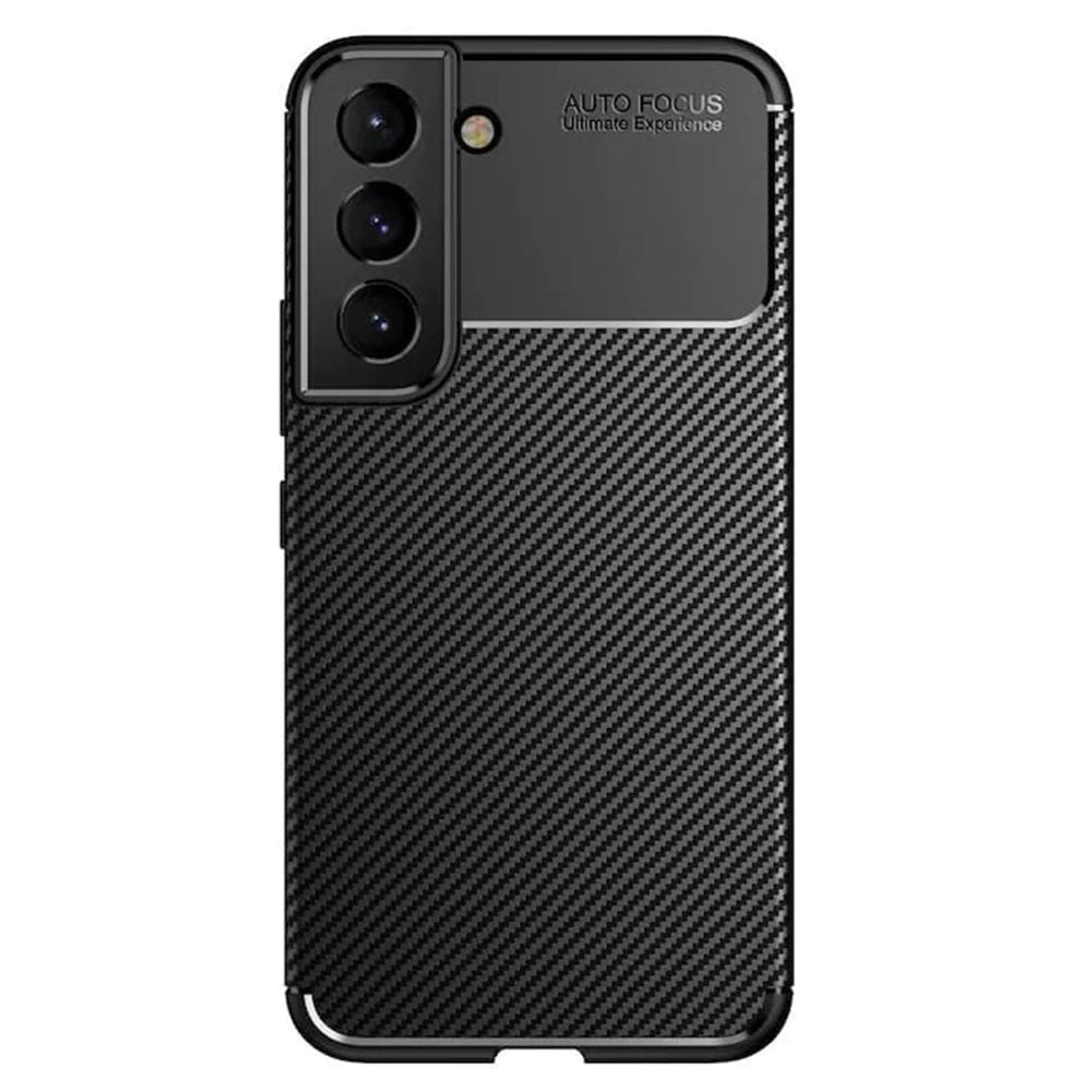 Case for Samsung Galaxy S22 5G S901, Techsuit, CarbonFiber, Black