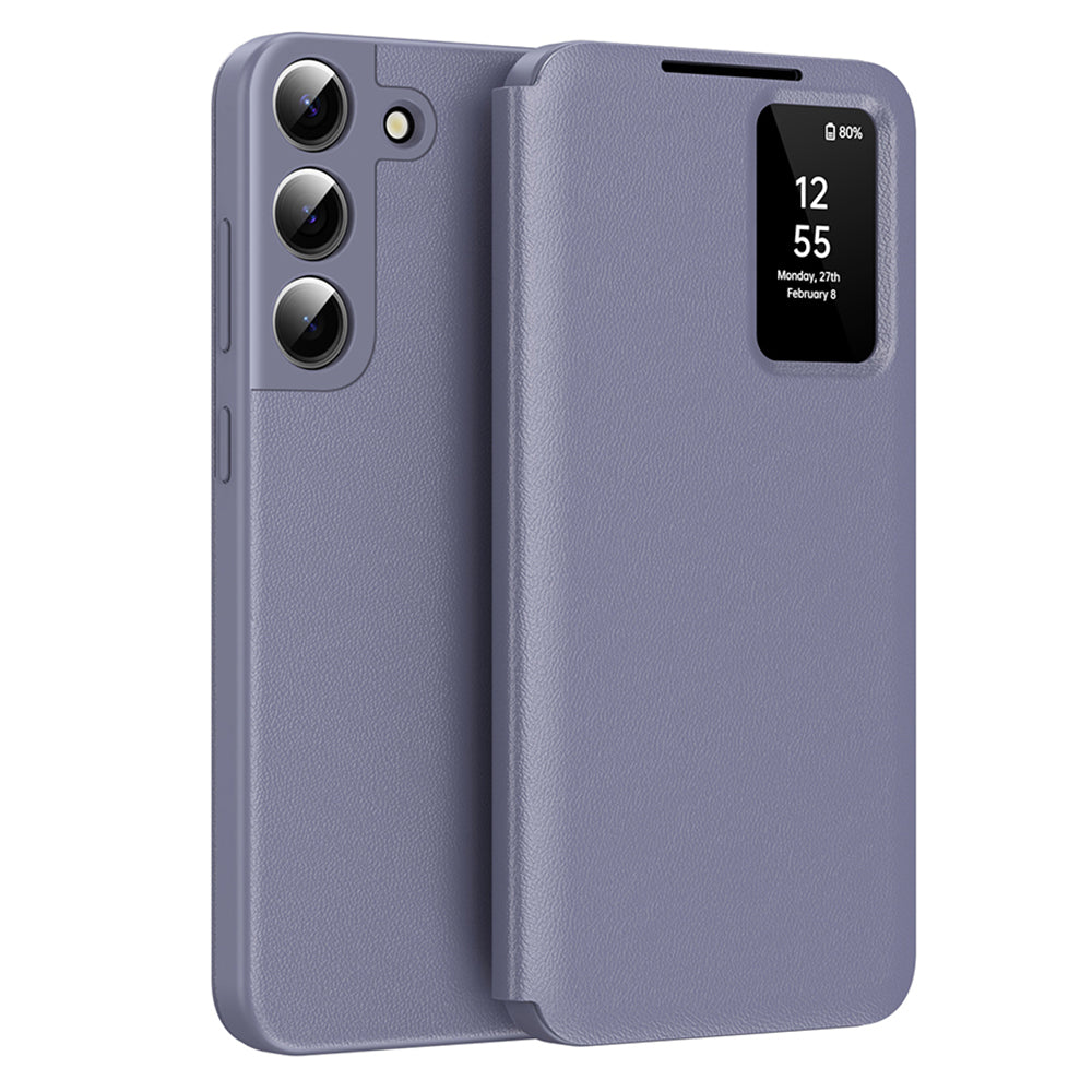 Case for Samsung Galaxy S22 5G S901, Techsuit, SmartView, Purple