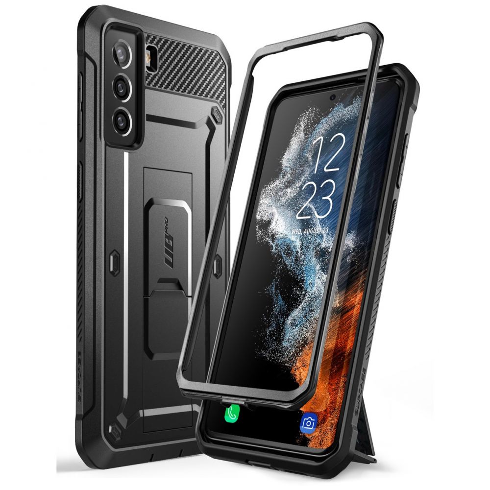 Case for Samsung Galaxy S22+ 5G S906, Supcase, Unicorn Beetle Pro, Black