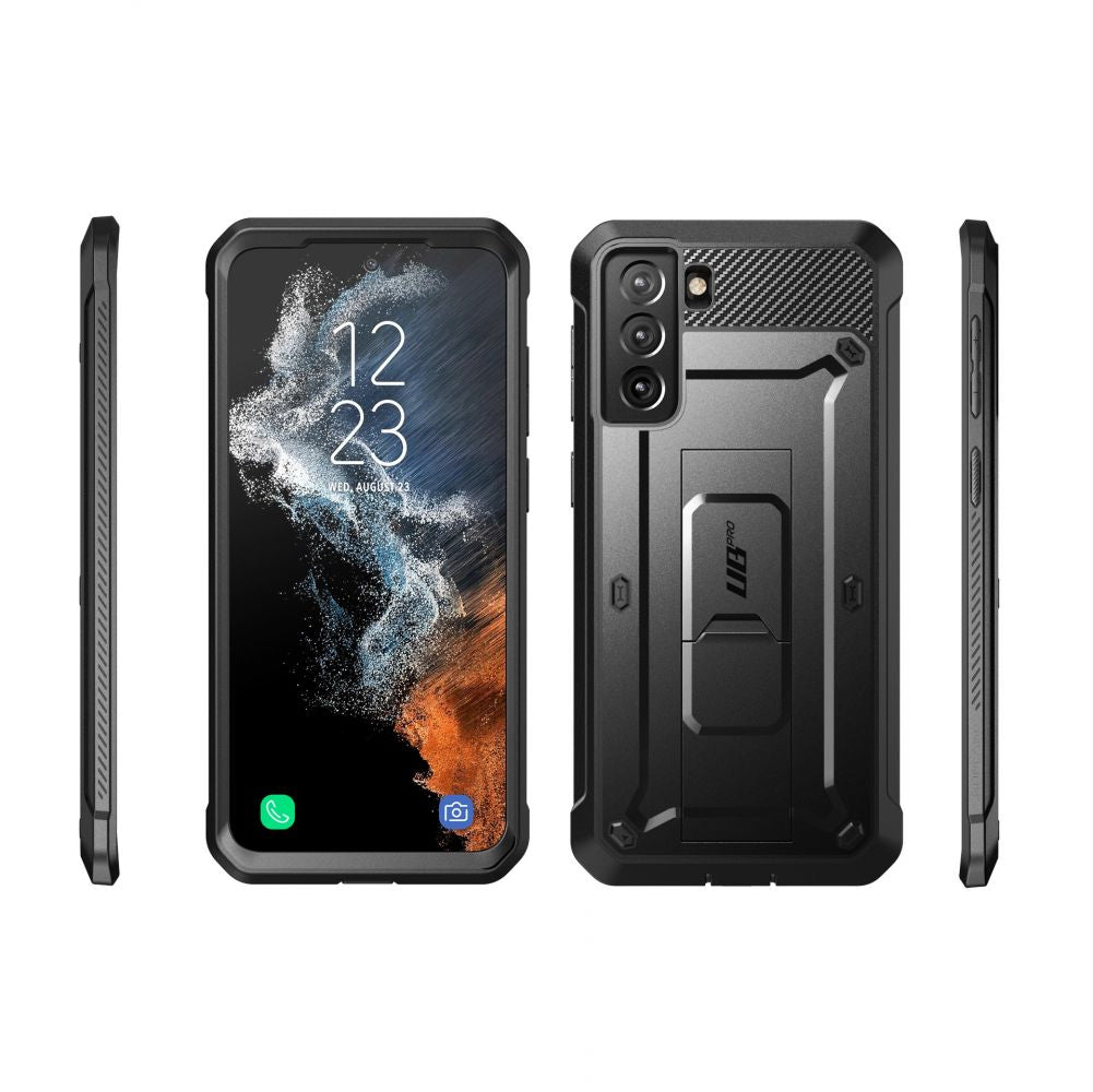Case for Samsung Galaxy S22+ 5G S906, Supcase, Unicorn Beetle Pro, Black