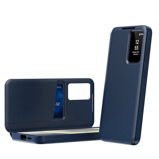 Case for Samsung Galaxy S22+ 5G S906, Techsuit, SmartView, Blue