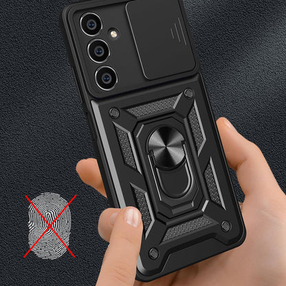 Case for Samsung Galaxy S23 FE S711, Techsuit, CamShield, Black