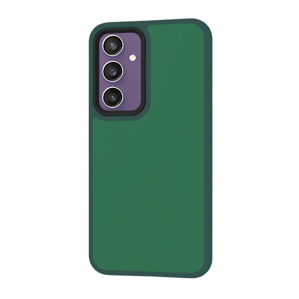 Case for Samsung Galaxy S23 FE S711, Techsuit, HaloFrost, Green