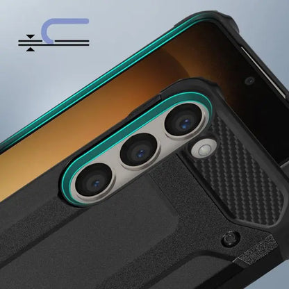 Case for Samsung Galaxy S23+ S916, Techsuit, Hybrid Armor, Black