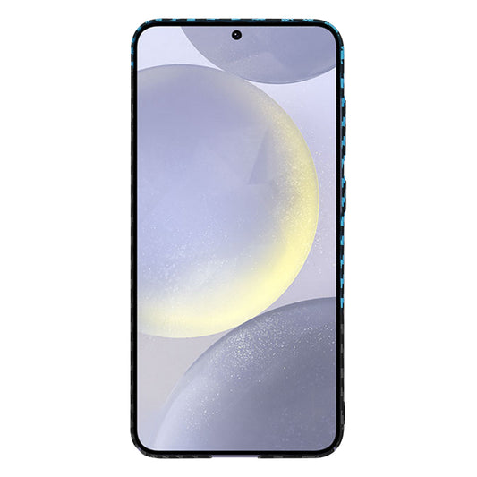 Case for Samsung Galaxy S24+ S926, Techsuit, Carbonite FiberShell, Black Blue