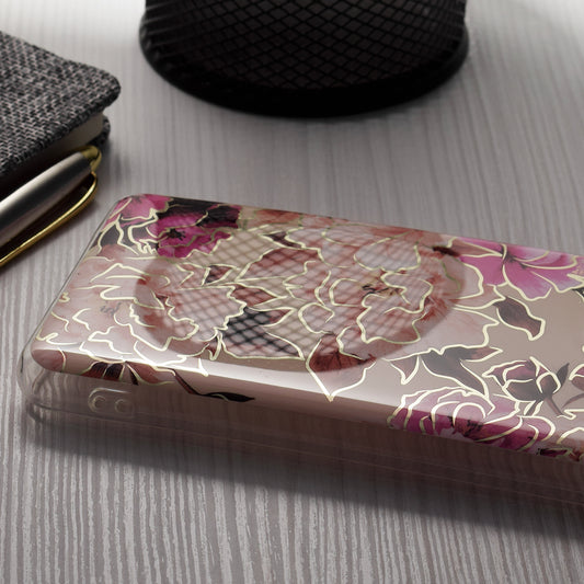 Case for Samsung Galaxy S24+ S926, Techsuit, Marble, Beige