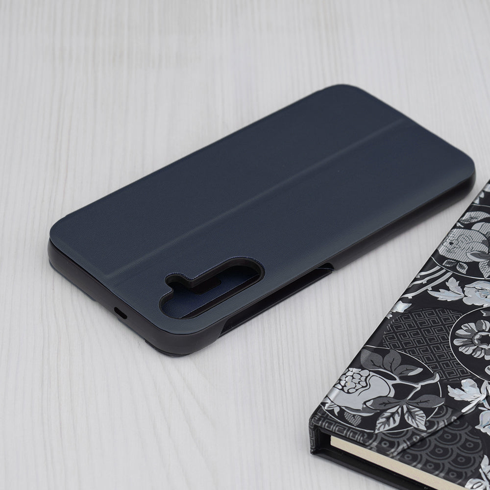Case for Samsung Galaxy S24 S921, Techsuit, eFold, Dark Blue