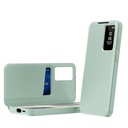 Case for Samsung Galaxy S24 Ultra S928, Techsuit, SmartView, Green