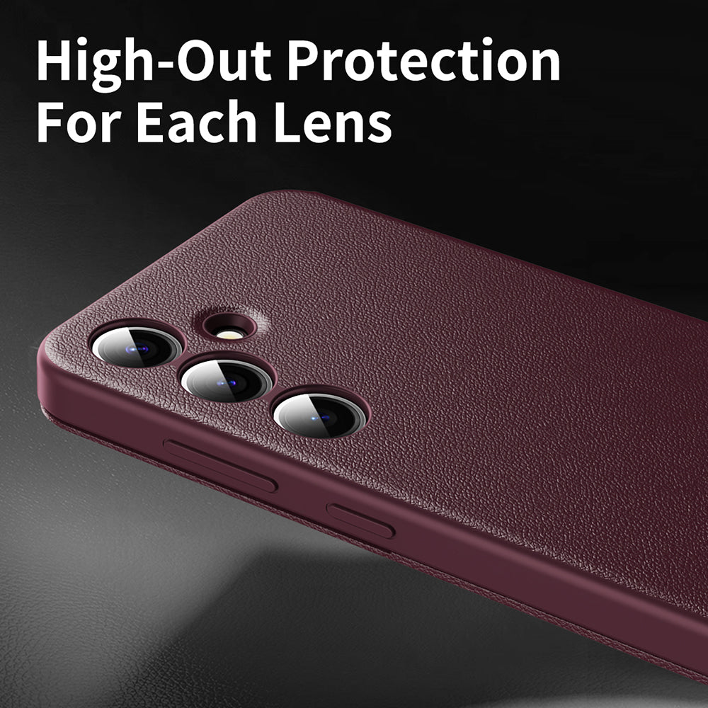 Case for Samsung Galaxy S25+ S936, Techsuit, SmartView, Red