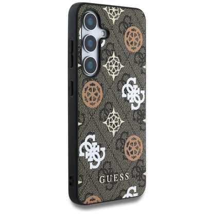 Case for Samsung Galaxy S25 S931, Guess, 4G Peony, Brown