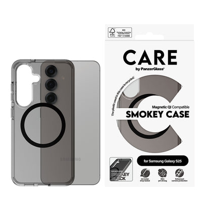 Case for Samsung Galaxy S25 S931, PanzerGlass, Urban Combat Care, Black