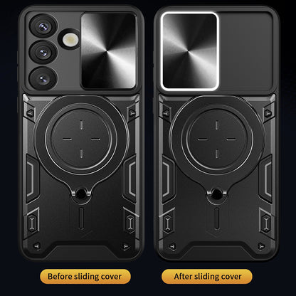 Case for Samsung Galaxy S25 S931, Techsuit, CamGuard Pro, Blue