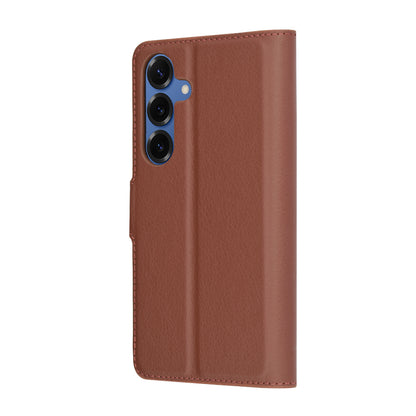 Case for Samsung Galaxy S25 S931, Techsuit, Leather Folio, Brown