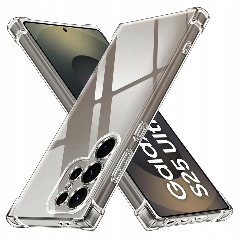 Case for Samsung Galaxy S25 Ultra S938, Techsuit, Shockproof Clear, Transparent