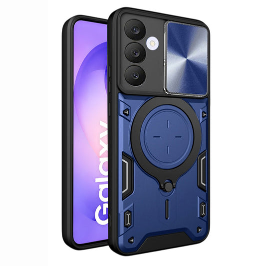 Case for Samsung Galaxy S26 FE / S25 FE, Techsuit, CamGuard Pro, Blue