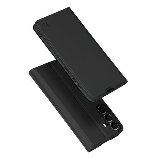 Case for Samsung Galaxy S26 FE / S25 FE, Techsuit, Magskin Book, Black