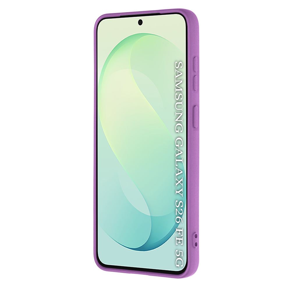 Case for Samsung Galaxy S26 FE S741 / S25 FE, Techsuit, SoftFlex, Purple