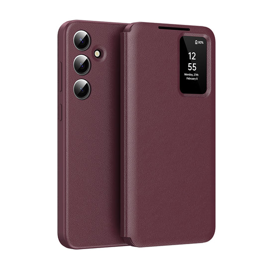 Case for Samsung Galaxy S26 FE, Techsuit, SmartView, Red