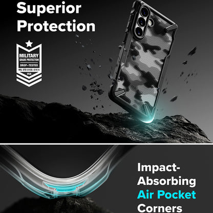 Case for Samsung Galaxy S26 Plus, Ringke, Fusion X, Camouflage