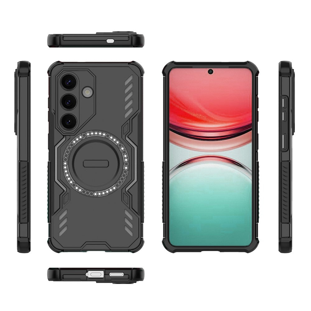 MagSafe Case for Samsung Galaxy S26 Plus S947, Techsuit, ArmorMag, Black