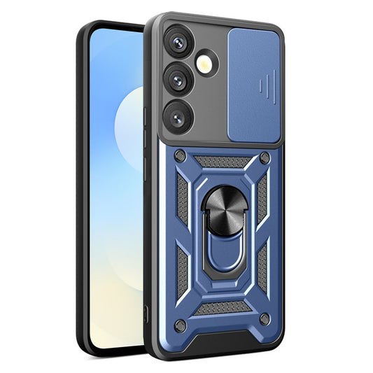 Case for Samsung Galaxy S26 Plus, Techsuit, CamShield, Blue