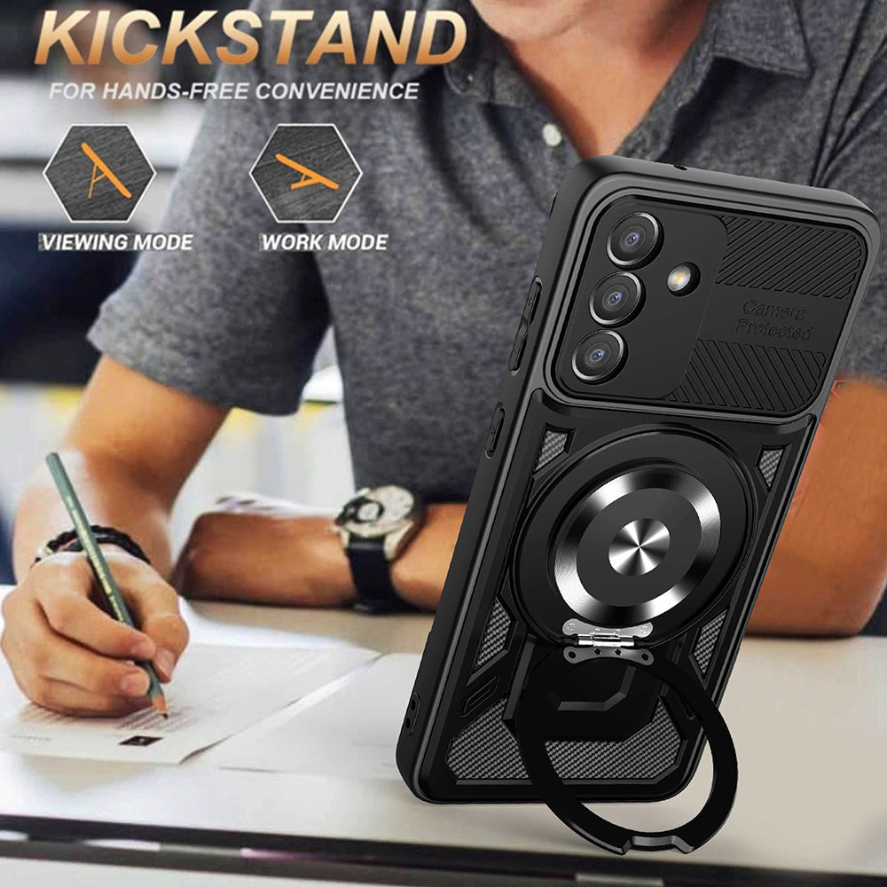 Case for Samsung Galaxy S26 Plus, Techsuit, RuggedCam, Black