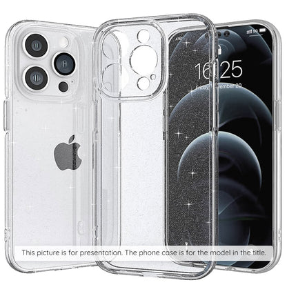 Case for Samsung Galaxy S26 Plus S947, Techsuit, SparkleSkin, Transparent