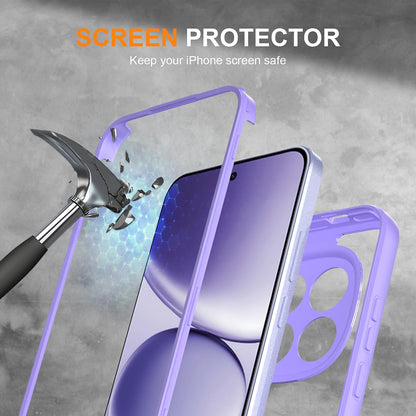 Case for Samsung Galaxy S26, Techsuit, ColorVerse 360, Purple
