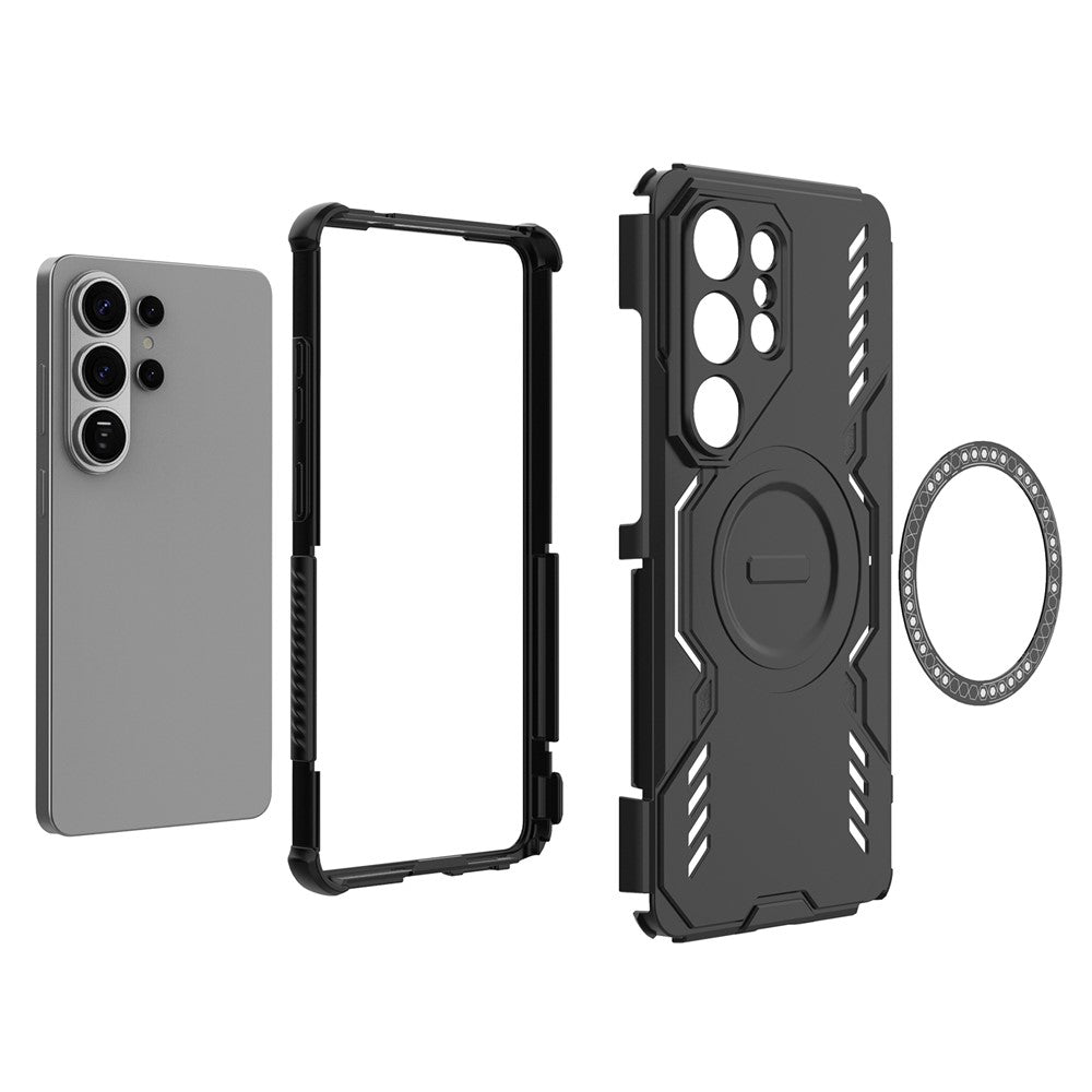 MagSafe Case for Samsung Galaxy S26 Ultra S948, Techsuit, ArmorMag, Blue