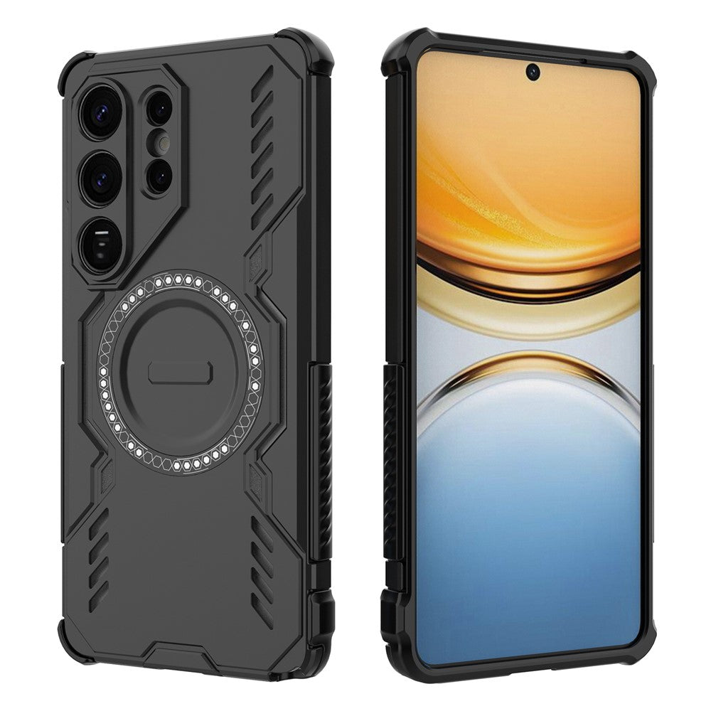 MagSafe Case for Samsung Galaxy S26 Ultra S948, Techsuit, ArmorMag, Black