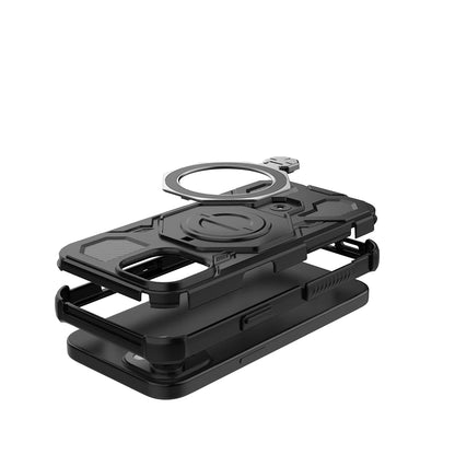 Case for Samsung Galaxy S26 Ultra, Techsuit, Carbon Shield Pro, Smoky