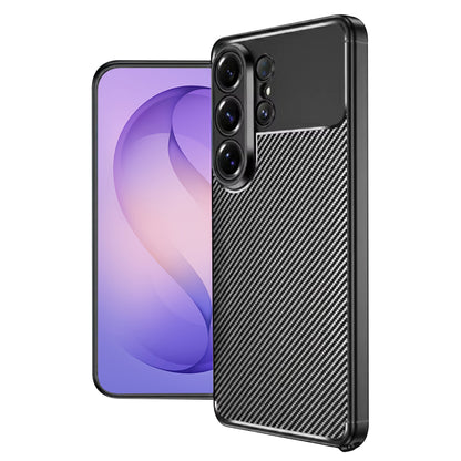 Case for Samsung Galaxy S26 Ultra S948, Techsuit, CarbonFiber, Black