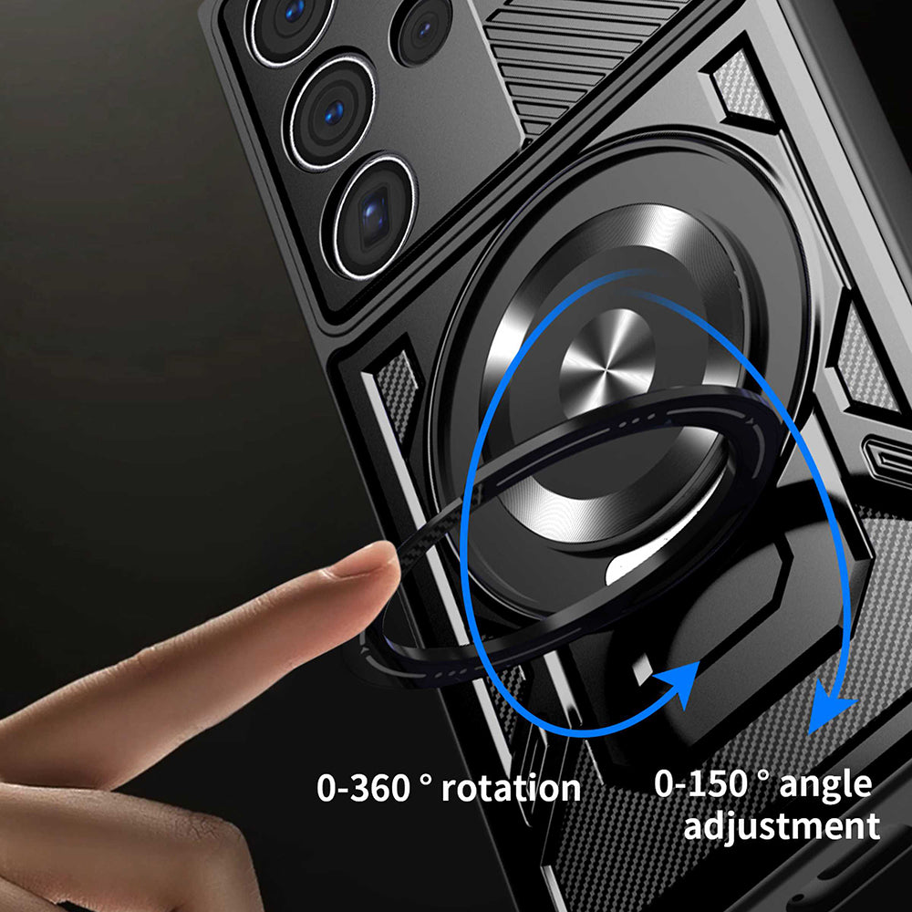 Case for Samsung Galaxy S26 Ultra, Techsuit, RuggedCam, Blue