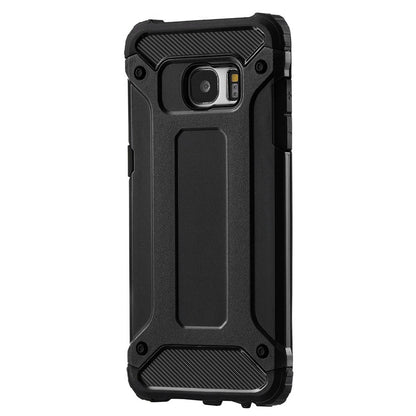 Case for Samsung Galaxy S7 edge G935, Techsuit, Hybrid Armor, Black