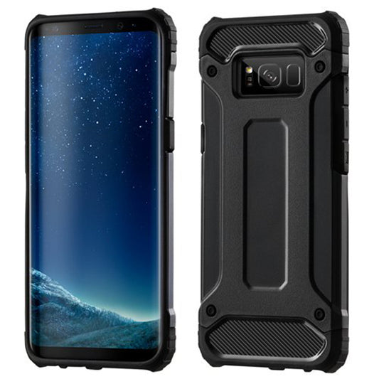 Case for Samsung Galaxy S8 G950, Techsuit, Hybrid Armor, Black