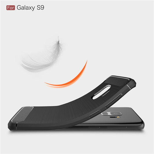 Case for Samsung Galaxy S9 G960, Techsuit, Carbon, Black