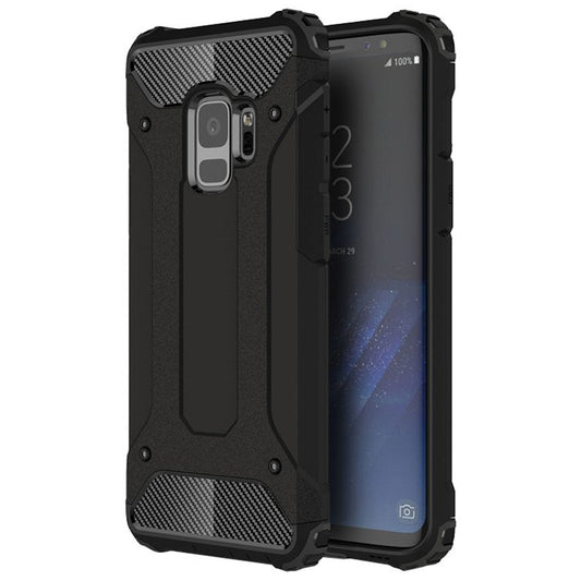 Case for Samsung Galaxy S9 G960, Techsuit, Hybrid Armor, Black
