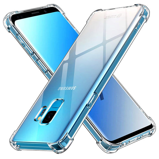 Case for Samsung Galaxy S9 G960, Techsuit, Shockproof Clear, Transparent